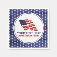 Patriotisk Fjärde juli Amerikanska Anpassningsbarn