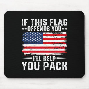 Patriotisk fjärde juli-butik Om detta förolämpar d Musmatta