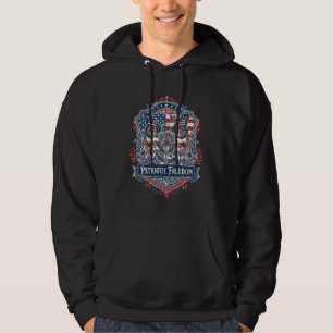 Patriotisk fjärilsträdgård vektor grafisk t-shirt_ hoodie