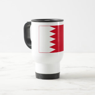 Patriotisk flagg av Bahrain resemugg