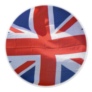 Patriotisk flagga av UKEN - stolt britter Knopp