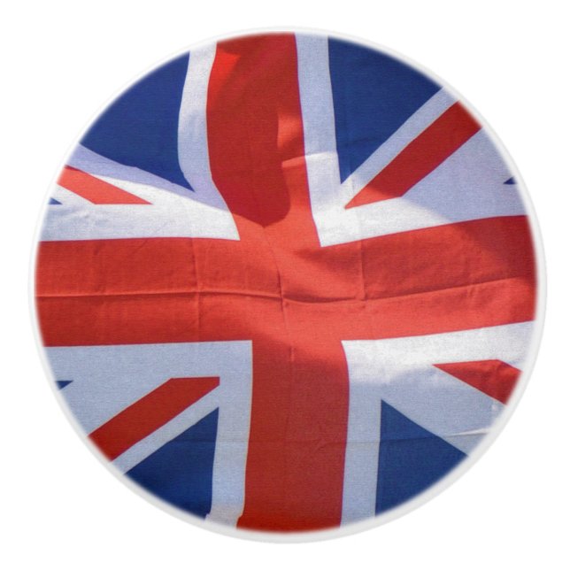 Patriotisk flagga av UKEN - stolt britter Knopp (Framsidan)