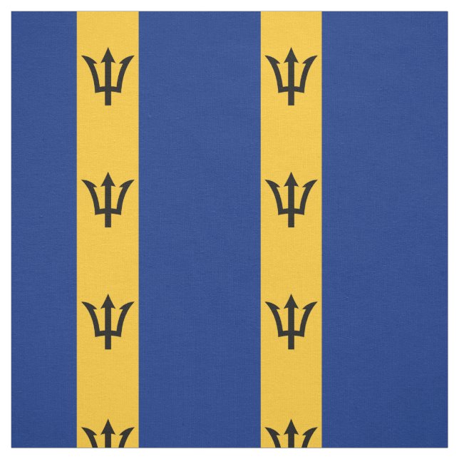 Patriotisk flagga från Barbados Tyg (Provkarta)