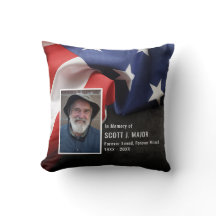 Patriotisk flagga I kärleksfull minne Sympati foto