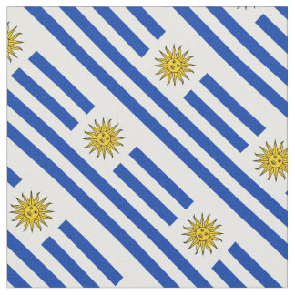 Patriotisk: Flagga Uruguay Tyg