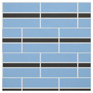 Patriotisk flaggduk från Botswana Tyg