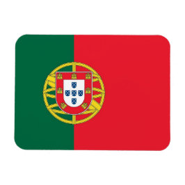 Patriotisk flexibel magnet med flagga av Portugal