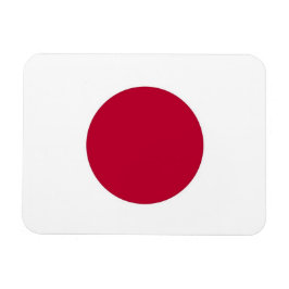 Patriotisk flexibel magnet med flagga från Japan