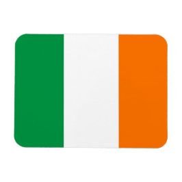 Patriotisk flexibel magnet med flagga i Irland
