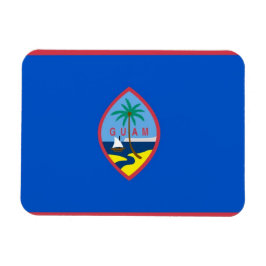 Patriotisk flexibel magnet med Guam flagga