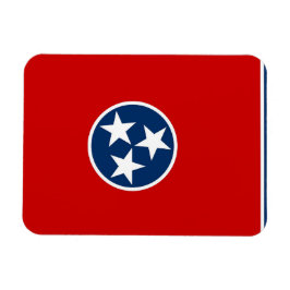 Patriotisk flexibel magnet med Tennessee flagga
