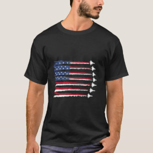 Patriotisk för 4:e juli för USA T Shirt
