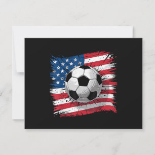 Patriotisk fotboll 4 juli herr usa amerikansk flag spara datumet