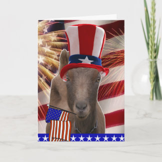 PATRIOTISK GET 4th AV JULI GÅVOR Kort