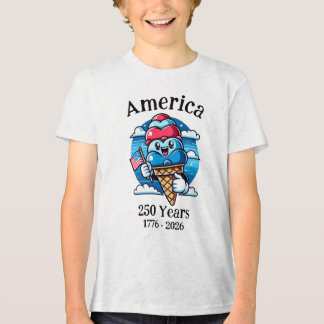 Patriotisk Glass 250 År T Shirt