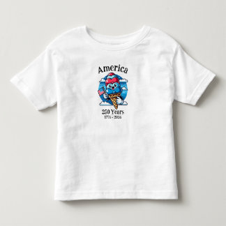 Patriotisk Glass 250 År T Shirt
