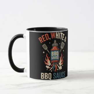 Patriotisk grillfest mugg