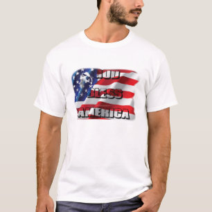 Patriotisk Gud Välsigne Amerika- Tröja