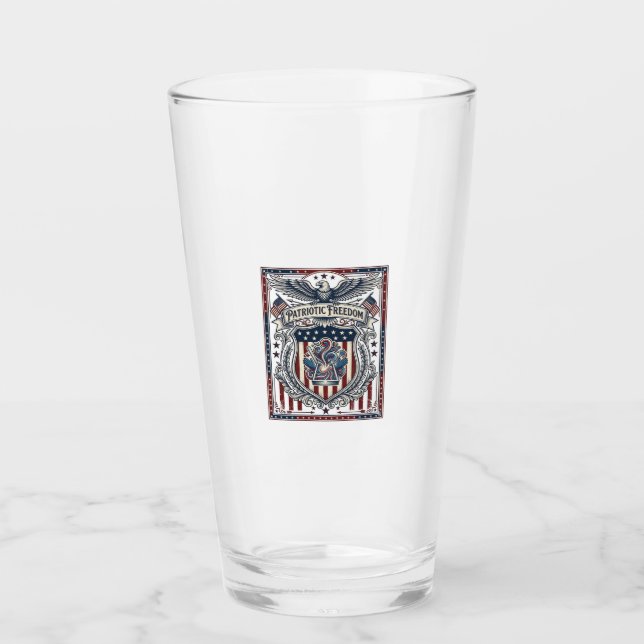 Patriotisk Hartz Glaskopp (Framsida)