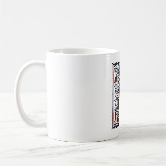 Patriotisk Hartz Kaffemugg (Vänster)