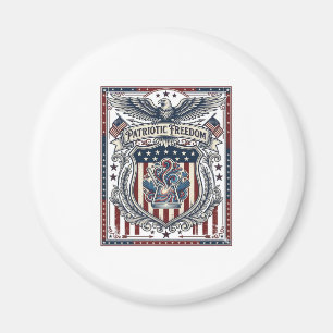 Patriotisk Hartz Magnet