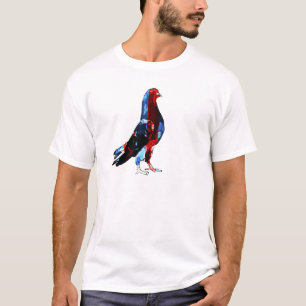 Patriotisk högväxt pojke tee