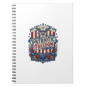 Patriotisk höstskörd vektor grafisk t-shirt anteckningsbok