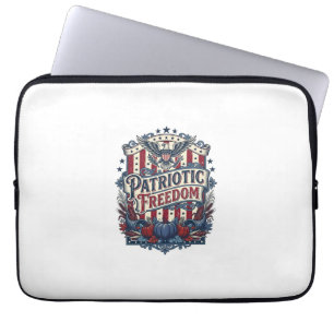 Patriotisk höstskörd vektor grafisk t-shirt laptop fodral