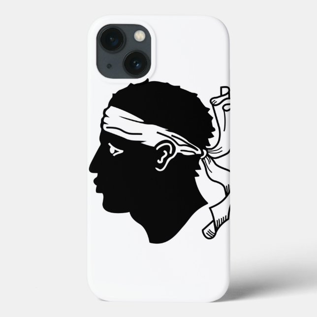 Patriotisk Ipad Luft Fodral med Korsika Flagga (Baksida)