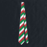 Patriotisk italienflaggaitalienare slips<br><div class="desc">Flagga av italienprodukter för italienska patrioter.</div>