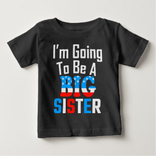 Patriotisk Jag Kommer Att Bli En Stor Systet T Shirt