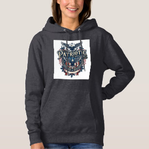 Patriotisk jul vektor grafisk t-shirt (2)