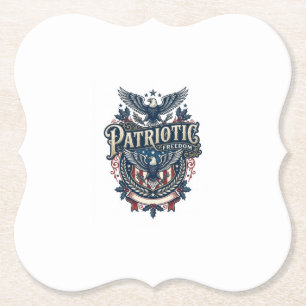 Patriotisk jul vektor grafisk t-shirt (2) underlägg papper