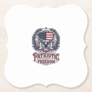 Patriotisk jul vektor grafisk t-shirt underlägg papper
