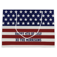 Patriotisk Juli 4th för amerikanUSA flagga