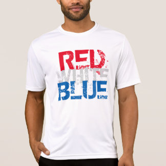Patriotisk Juli 4th för T-skjortamanar Tee