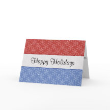 Patriotisk julsnöflingor