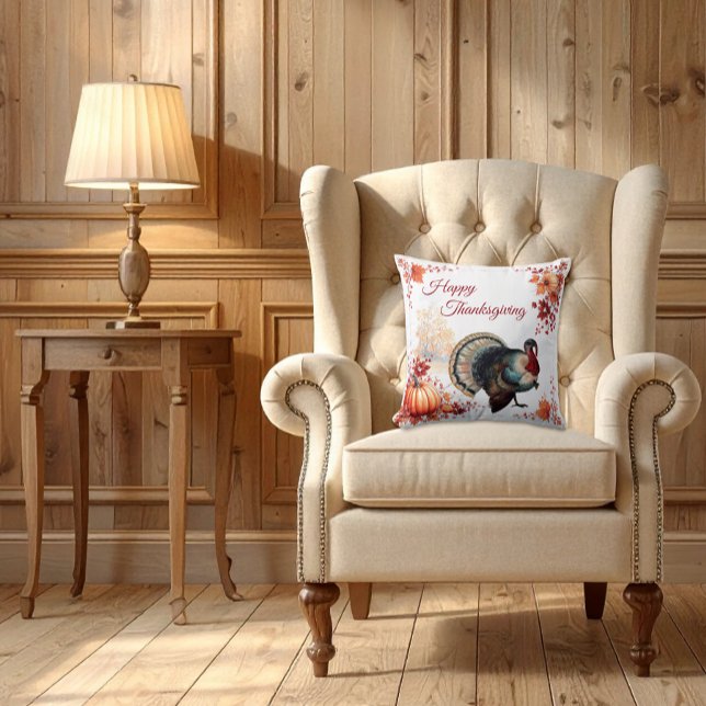 Patriotisk kalkon tacksgiving kudde (Skapare uppladdad)