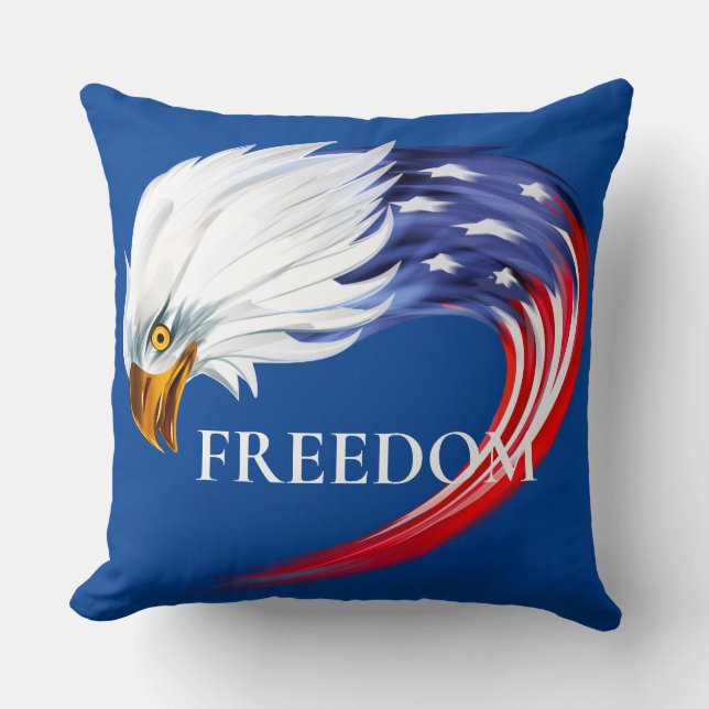 Patriotisk kastkudde kudde (Framsida)