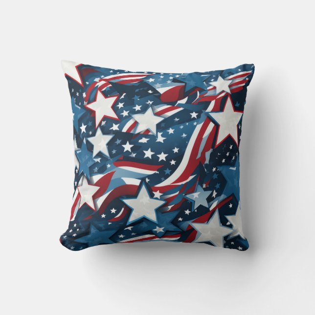 Patriotisk kastkudde kudde (Framsida)