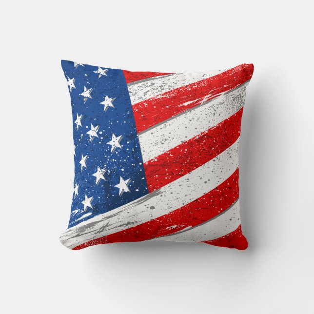 Patriotisk kastkudde  kudde (Framsida)