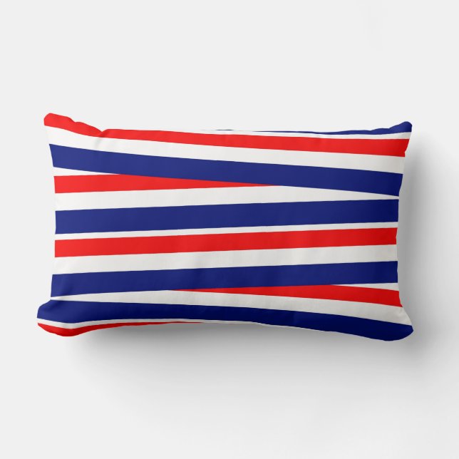 Patriotisk kastkudde  lumbarkudde (Framsida)
