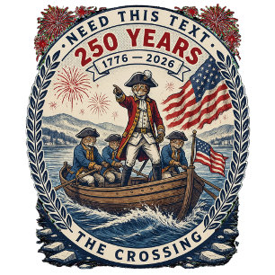 Patriotisk katt 250 år Amerika jubileum T Shirt