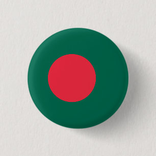 Patriotisk knapp med bangladeshflagga