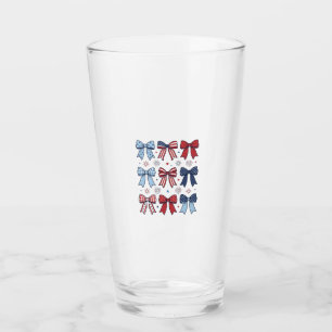 Patriotisk Kokett Bågar Vintage Vektor Design_1 Glaskopp