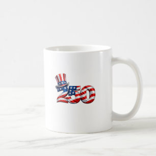 Patriotisk kopp med Uncle Sam-hatt kaffemugg 250ml