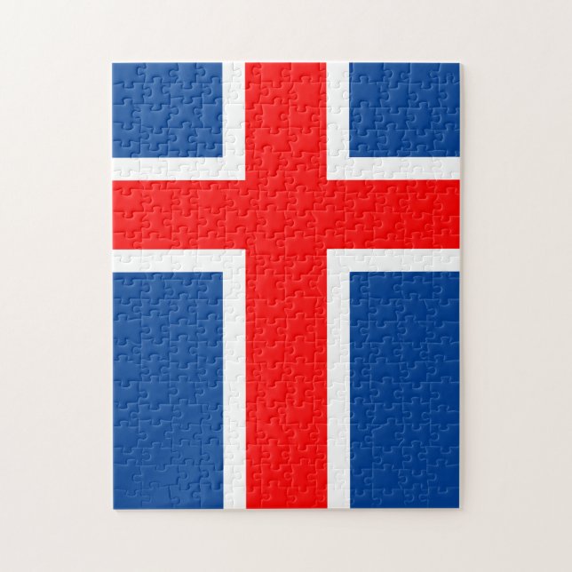 Patriotisk korsfrustration pussel (Vertikal)