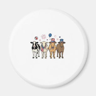 Patriotisk koupplinje Vintage Vector T-Shirt Desig Magnet
