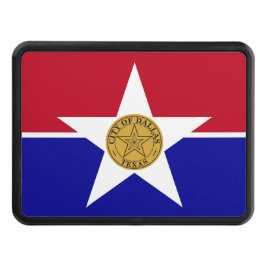 Patriotisk krockkåpa med Flagga Dallas Dragkroksskydd