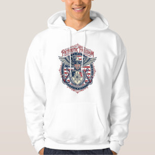 Patriotisk kustpreppad vektor grafisk t-shirt hoodie